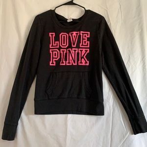 Pink crew neck